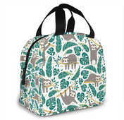 Termalna torba za ručak bez šava u obliku crtanog ljenjivca za žene Izolirana kutija za ručak Rashladna torba za višekratnu upotrebu za posao, piknik, putovanja