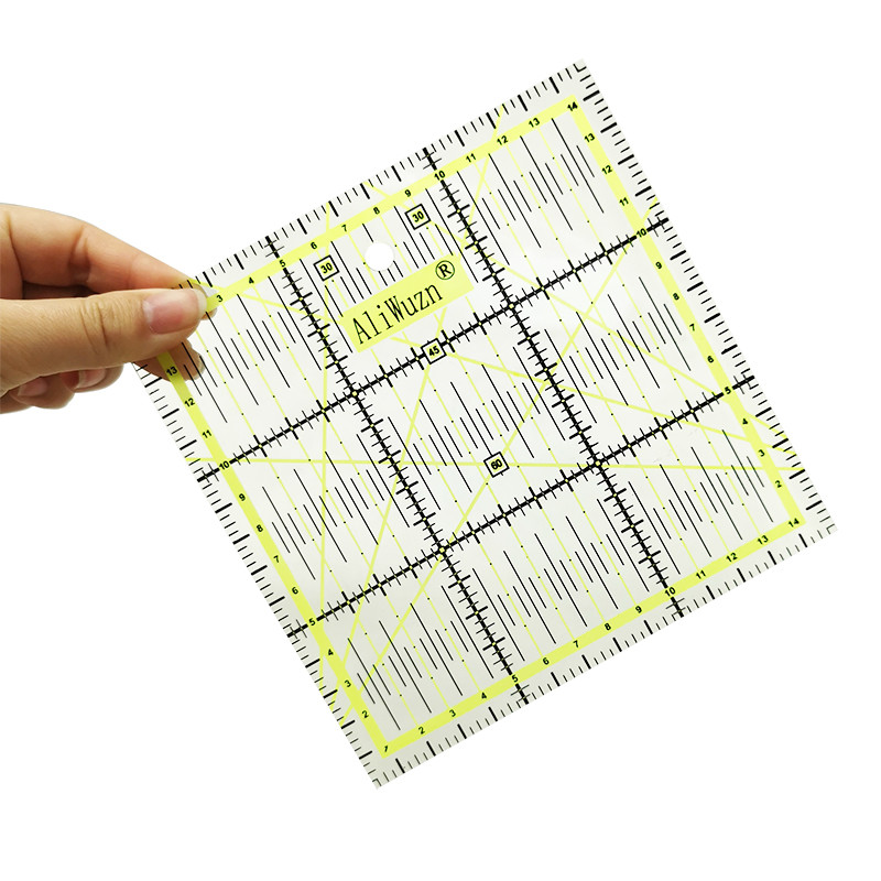 Elforgatható többfunkciós univerzális vonalzó vonalzó készlet matematika rajz kör ellipszis sablon párhuzamos háromszög vonalzó