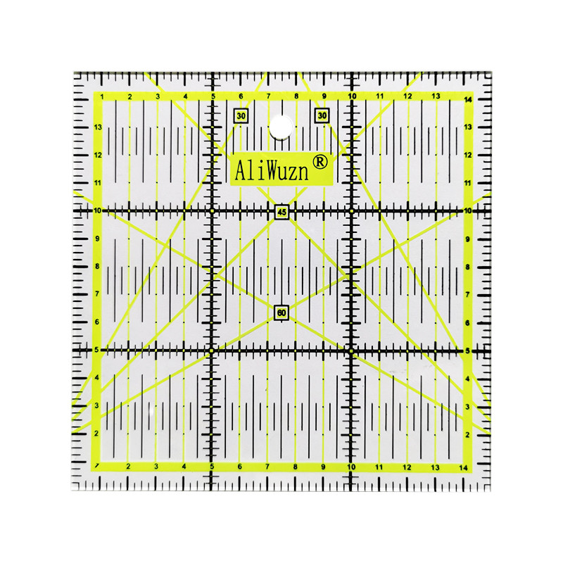 Elforgatható többfunkciós univerzális vonalzó vonalzó készlet matematika rajz kör ellipszis sablon párhuzamos háromszög vonalzó