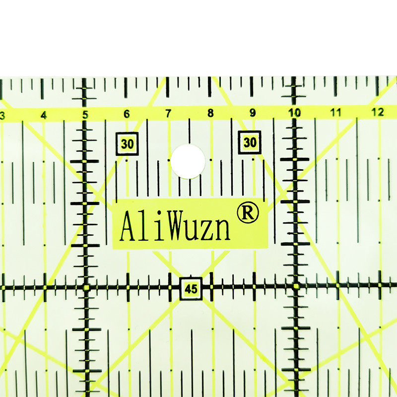 Elforgatható többfunkciós univerzális vonalzó vonalzó készlet matematika rajz kör ellipszis sablon párhuzamos háromszög vonalzó