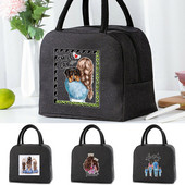 Ženska torba za ručak Izolirana prijenosna hrana na otvorenom Termalna bento torbica Piknik za dijete Užina Održavajte svježinu Hladnjak Paket za pohranu