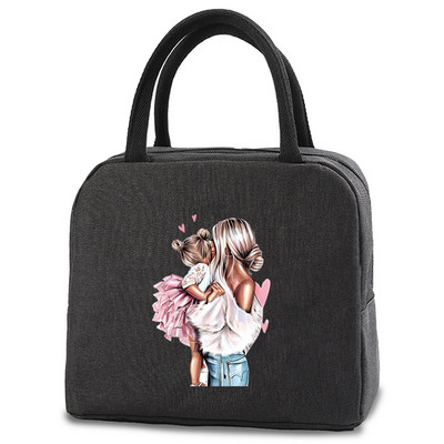 Ženska torba za ručak Izolirana prijenosna hrana na otvorenom Termalna bento torbica Piknik za dijete Užina Održavajte svježinu Hladnjak Paket za pohranu