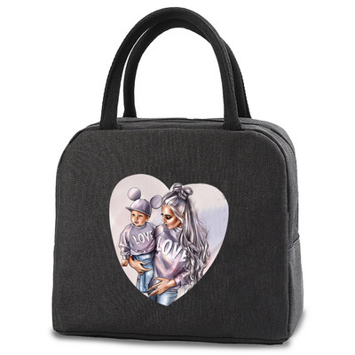 Ženska torba za ručak Izolirana prijenosna hrana na otvorenom Termalna bento torbica Piknik za dijete Užina Održavajte svježinu Hladnjak Paket za pohranu