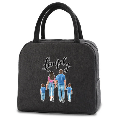 Ženska torba za ručak Izolirana prijenosna hrana na otvorenom Termalna bento torbica Piknik za dijete Užina Održavajte svježinu Hladnjak Paket za pohranu