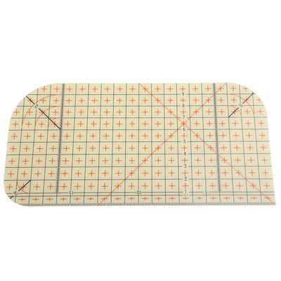 Rigla de matlasare a țesăturii de călcat cu precizie Șablon de artizanat pentru cusut DIY pentru croitor W3JD