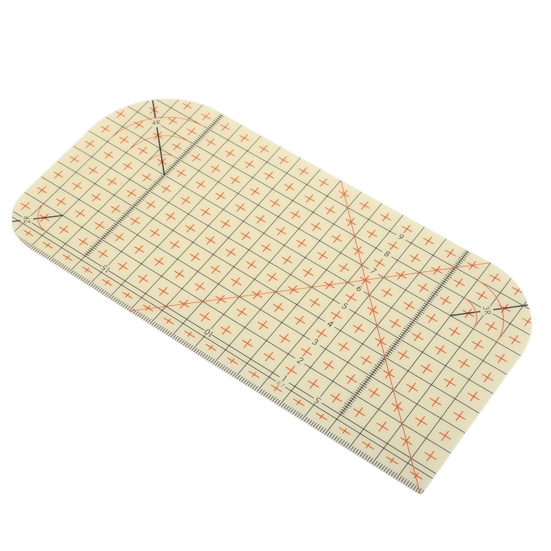 Rigla de matlasare a țesăturii de călcat cu precizie Șablon de artizanat pentru cusut DIY pentru croitor W3JD