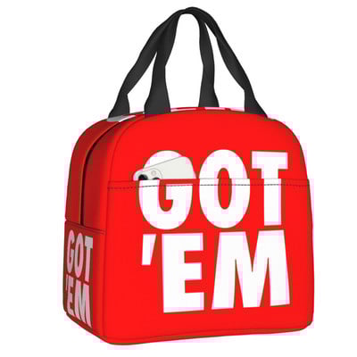 Got Em Insulated τσάντα μεσημεριανού γεύματος για γυναίκες Παιδικά στεγανό ψυγείο Θερμικό μεσημεριανό κουτί γραφείο εργασίας Σχολείο πικ-νικ Φαγητό Bento Box