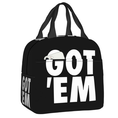 Got Em Insulated τσάντα μεσημεριανού γεύματος για γυναίκες Παιδικά στεγανό ψυγείο Θερμικό μεσημεριανό κουτί γραφείο εργασίας Σχολείο πικ-νικ Φαγητό Bento Box