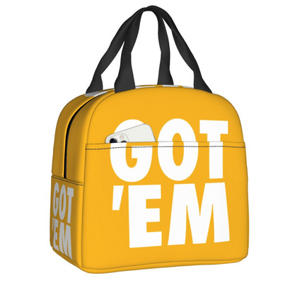 Got Em Insulated τσάντα μεσημεριανού γεύματος για γυναίκες Παιδικά στεγανό ψυγείο Θερμικό μεσημεριανό κουτί γραφείο εργασίας Σχολείο πικ-νικ Φαγητό Bento Box