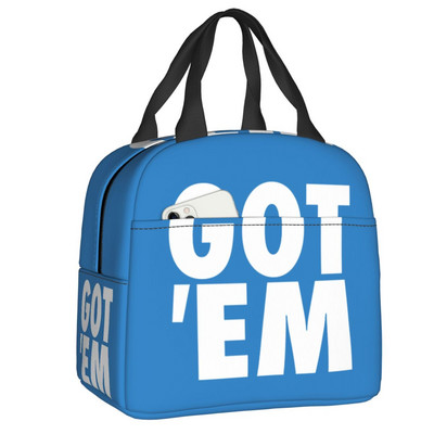 Got Em Insulated τσάντα μεσημεριανού γεύματος για γυναίκες Παιδικά στεγανό ψυγείο Θερμικό μεσημεριανό κουτί γραφείο εργασίας Σχολείο πικ-νικ Φαγητό Bento Box