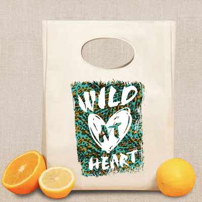 Izolirana torba za ručak za uniseks hladnjak Termalna torba Prijenosna kutija za ručak Ice Pack Torbica Wild Printed Food Picnic Storage Bento torbica