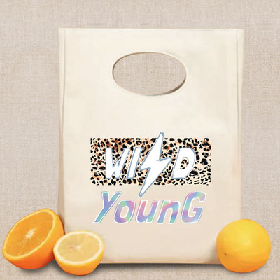 Izolirana torba za ručak za uniseks hladnjak Termalna torba Prijenosna kutija za ručak Ice Pack Torbica Wild Printed Food Picnic Storage Bento torbica