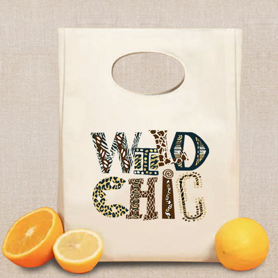 Izolirana torba za ručak za uniseks hladnjak Termalna torba Prijenosna kutija za ručak Ice Pack Torbica Wild Printed Food Picnic Storage Bento torbica