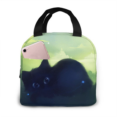 Naljakas kassilõuend kaasaskantav jahutuskott Mood soojusisolatsiooniga toidukotid Toidupikniku lõunakarbi kott meestele, naistele, lastele