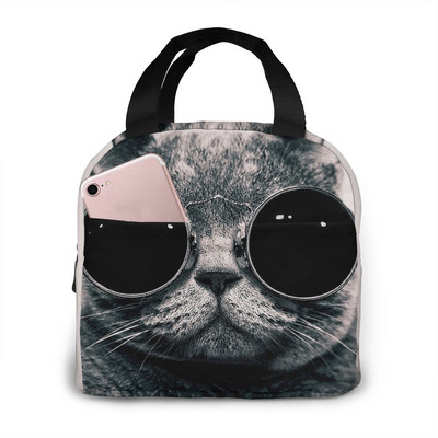 Naljakas kassilõuend kaasaskantav jahutuskott Mood soojusisolatsiooniga toidukotid Toidupikniku lõunakarbi kott meestele, naistele, lastele