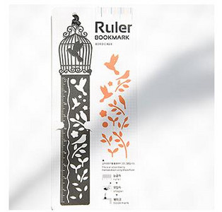 Mielas Kawaii Creative Horse paukščių narvas tuščiaviduris metalinis žymeklio liniuotė vaikams, dovanos mokiniams, nemokamas pristatymas