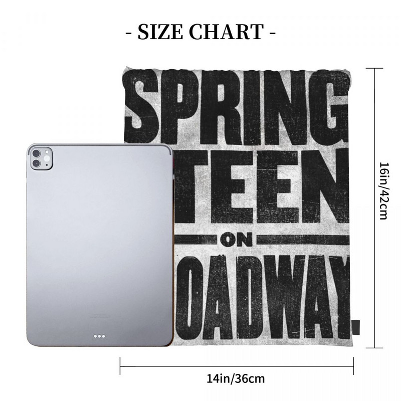 Springsteen na Broadwayu Walter Kerr Torbe s uzicom Ruksaci Dječja torba Prilagođena torba Torbe na rame Školski ruksak