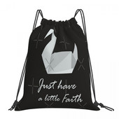 Just Have A Little Faith Τσάντες με κορδόνια Σακίδια Σχολική Σχολική Τσάντα Σακίδιο πλάτης Γυναικείες τσάντες για γυναίκες