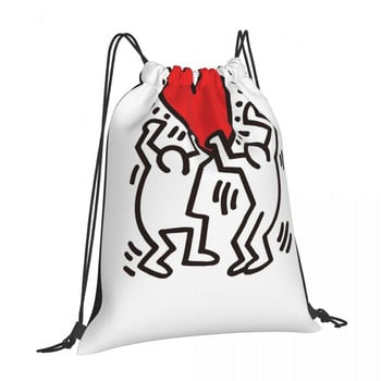 Shinning Heart Drawing bag Τσάντες πλάτης Τσάντα για κορίτσια για σχολικά παιδιά Σακίδιο πλάτης Μικρό σακίδιο πλάτης γυναίκα