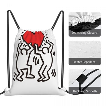 Shinning Heart Drawing bag Τσάντες πλάτης Τσάντα για κορίτσια για σχολικά παιδιά Σακίδιο πλάτης Μικρό σακίδιο πλάτης γυναίκα