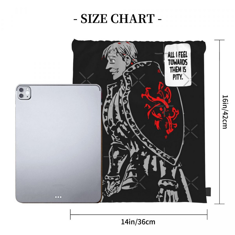 Escanor Torbe s uzicom Ruksaci Školske školske torbe Torba za cipele Ruksak s žicom