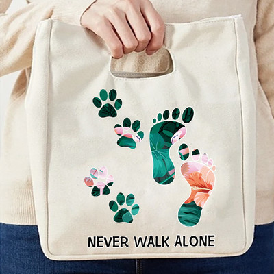 Modes zīmols Print Tote Izolācijas pusdienu soma Mājīga ceļojumu pārnēsājama liela ietilpība termiskā pusdienu soma Rokassomas Ikdienas audekla somas