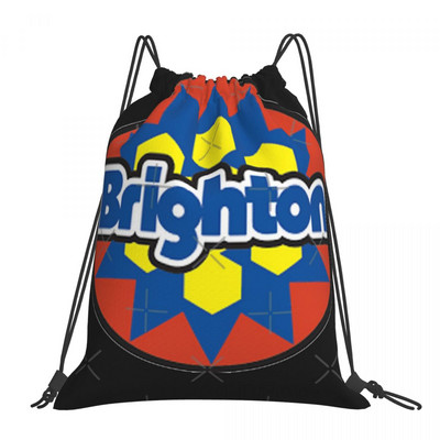 Brighton Ski Resort ventilátor húzózsinór táskák hátizsákok cipők táska szál táska vászon hátizsák zsinór férfi