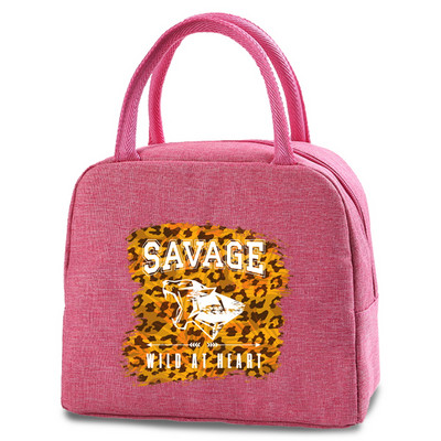 Γυναικεία τσάντα μεσημεριανού γεύματος θερμομονωμένη φορητή θήκη πικνίκ Ταξίδι σε εξωτερικούς χώρους Τσάντες μεσημεριανού γεύματος Κουτί αποθήκευσης τροφίμων Tote Θήκη μεσημεριανού γεύματος για το παιδί