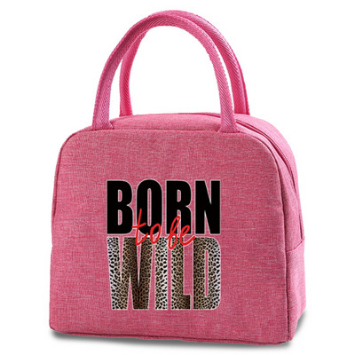Γυναικεία τσάντα μεσημεριανού γεύματος θερμομονωμένη φορητή θήκη πικνίκ Ταξίδι σε εξωτερικούς χώρους Τσάντες μεσημεριανού γεύματος Κουτί αποθήκευσης τροφίμων Tote Θήκη μεσημεριανού γεύματος για το παιδί