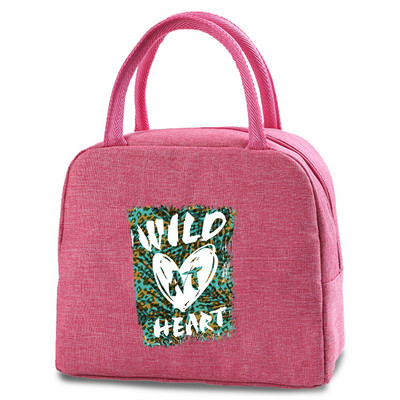 Γυναικεία τσάντα μεσημεριανού γεύματος θερμομονωμένη φορητή θήκη πικνίκ Ταξίδι σε εξωτερικούς χώρους Τσάντες μεσημεριανού γεύματος Κουτί αποθήκευσης τροφίμων Tote Θήκη μεσημεριανού γεύματος για το παιδί