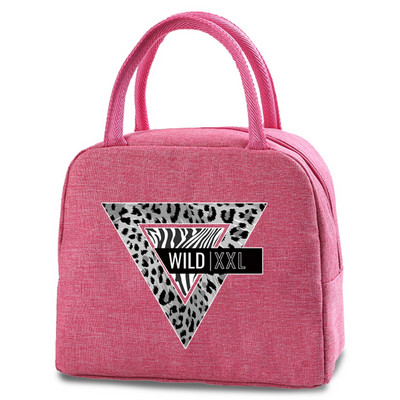 Γυναικεία τσάντα μεσημεριανού γεύματος θερμομονωμένη φορητή θήκη πικνίκ Ταξίδι σε εξωτερικούς χώρους Τσάντες μεσημεριανού γεύματος Κουτί αποθήκευσης τροφίμων Tote Θήκη μεσημεριανού γεύματος για το παιδί