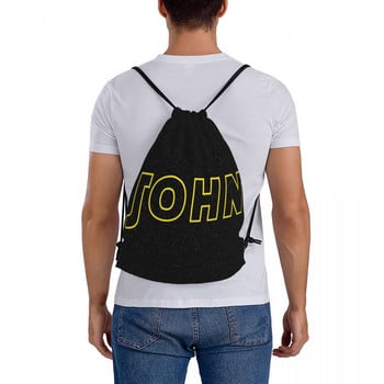 John Drawstring Τσάντες Σακίδια Ταξιδίου Γυναικεία Τσάντα υφασμάτινη τσάντα πλάτης Πουγκάκι με κορδόνια