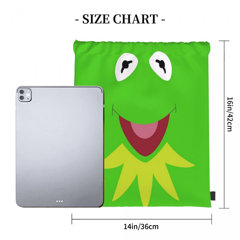 Tašky so sťahovacou šnúrkou Kermit, batohy, puzdro, cestovné tašky, školská taška, detský batoh