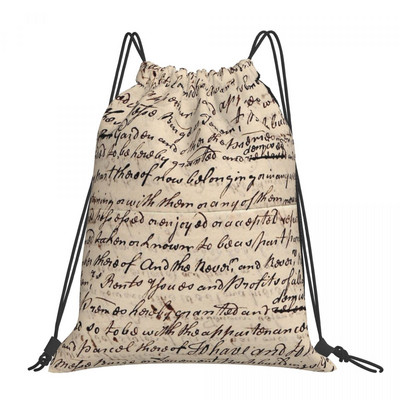 Παλιές επιστολές τσάντες πλάτης Τσάντες πλάτης Τσάντα για ανδρικές τσάντες πλάτης Τσάντα πλάτης Κορδόνι