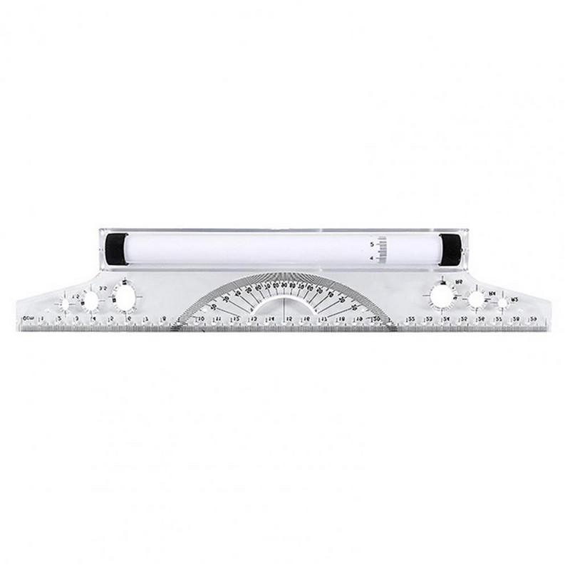 Lengva puiki matematikos piešimo lygiagreti ritininė liniuotė Nešiojama piešimo liniuotė, kurią lengva naudoti siuvimui