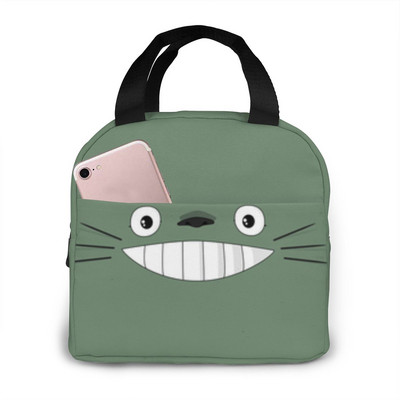 torba za ručak za žene smiješni crtani dječje bento rashladne torbe Totoro plišana toplinska kutija za doručak prijenosna piknik putovanja