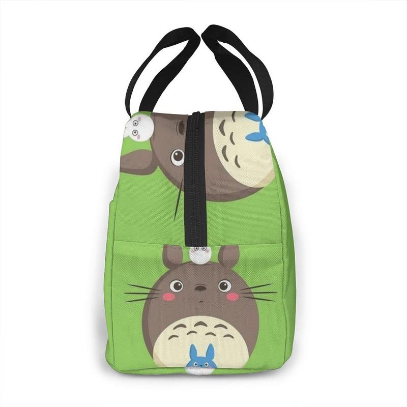 torba za ručak za žene smiješni crtani dječje bento rashladne torbe Totoro plišana toplinska kutija za doručak prijenosna piknik putovanja