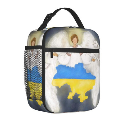 Ukraina lipuga isoleeritud lõunakotid naiste kaasaskantav lõunasöögikonteiner kooli multifunktsionaalse toidukasti jaoks