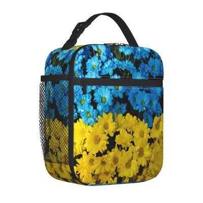 Ukraina lipuga isoleeritud lõunakotid naiste kaasaskantav lõunasöögikonteiner kooli multifunktsionaalse toidukasti jaoks