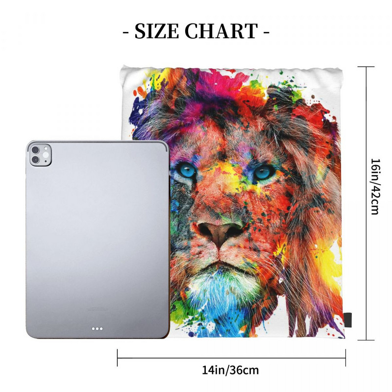 Lion 3 Torbe s uzicom Ruksaci Ruksaci Prilagođena torba Ruksak Ženska torba za cipele za djecu