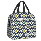 Skandinaviško stiliaus daugkartinio naudojimo pietų dėžutė moterims, nepralaidi aušintuvui, termoizoliuotam maistui izoliuota pietų krepšys biuro darbas