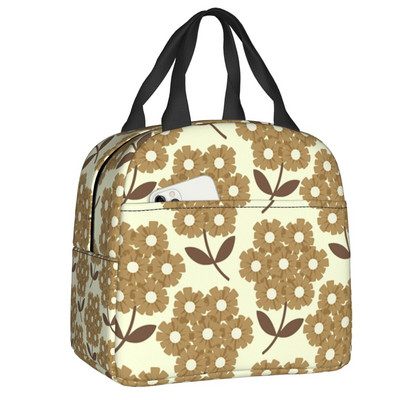 Skandinaviško stiliaus daugkartinio naudojimo pietų dėžutė moterims, nepralaidi aušintuvui, termoizoliuotam maistui izoliuota pietų krepšys biuro darbas