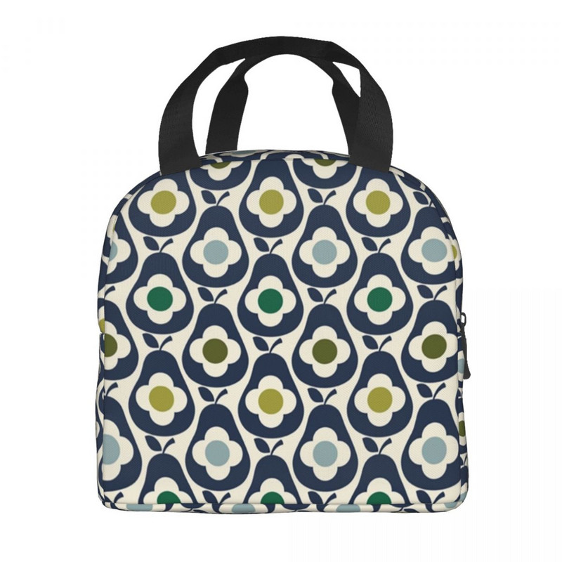 Skandinaviško stiliaus daugkartinio naudojimo pietų dėžutė moterims, nepralaidi aušintuvui, termoizoliuotam maistui izoliuota pietų krepšys biuro darbas