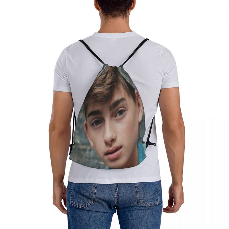 Johnny Orlando Armas näopilt Pingutusnöör Kotid Seljakotid Kotid Meeste Käekott Meeste Seljakotid Lastele