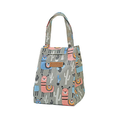 Moteriškas šaldytas aušintuvo krepšys, terminis maisto durelių darbo krepšys, vandeniui atsparus mokyklinis priešpiečių dėžė Didesnė izoliuota maišelio paruošimo pietų dėžutė