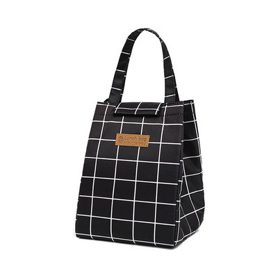 Moteriškas šaldytas aušintuvo krepšys, terminis maisto durelių darbo krepšys, vandeniui atsparus mokyklinis priešpiečių dėžė Didesnė izoliuota maišelio paruošimo pietų dėžutė