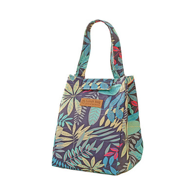 Moteriškas šaldytas aušintuvo krepšys, terminis maisto durelių darbo krepšys, vandeniui atsparus mokyklinis priešpiečių dėžė Didesnė izoliuota maišelio paruošimo pietų dėžutė