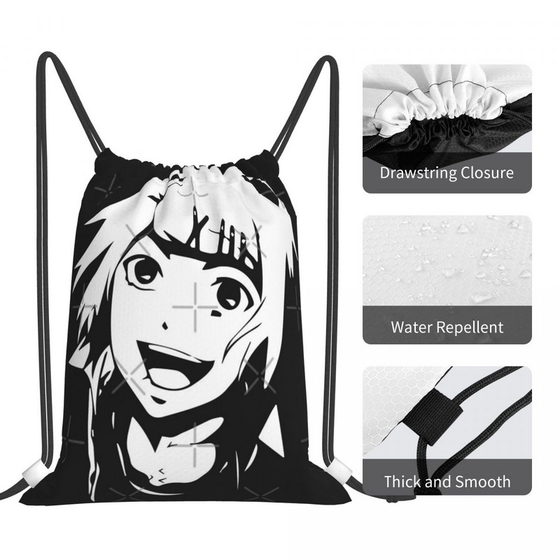 Juuzou Anime Fan Art Tokyo Ghoul Tašky so sťahovacou šnúrkou Batohy Dievčenská taška Cestovné tašky Tašky pre dievčatá Tašky so sťahovacou šnúrkou pre deti