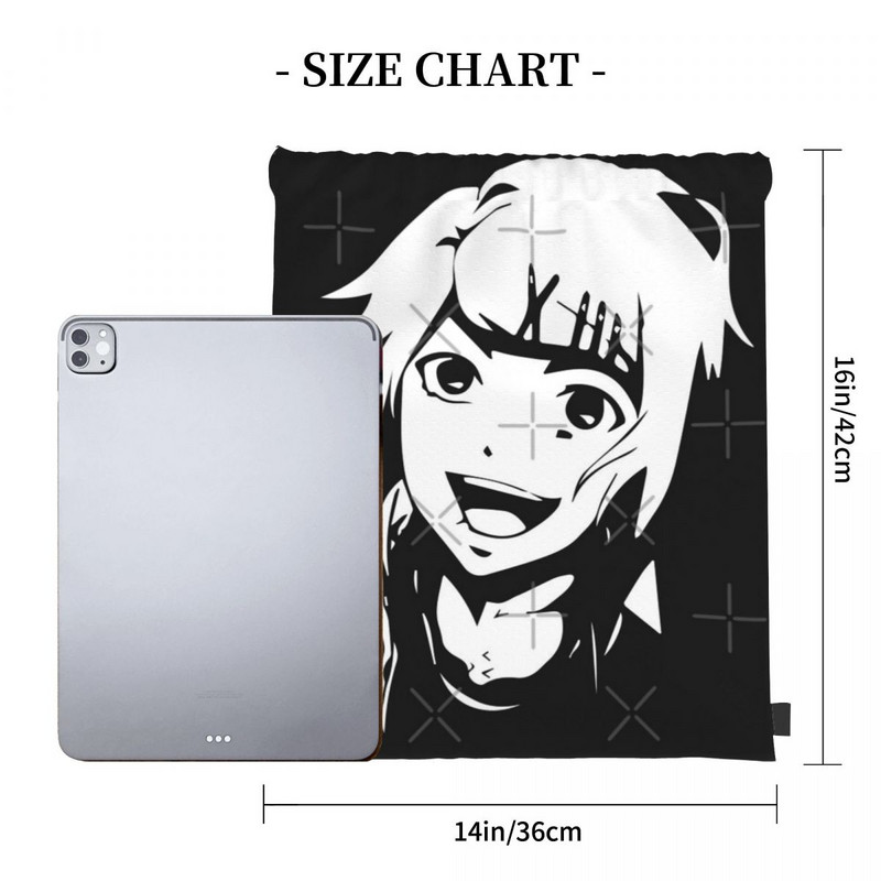 Juuzou Anime Fan Art Tokyo Ghoul Tašky so sťahovacou šnúrkou Batohy Dievčenská taška Cestovné tašky Tašky pre dievčatá Tašky so sťahovacou šnúrkou pre deti