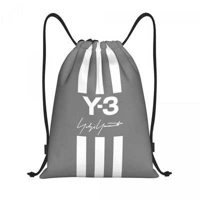 Geantă personalizată Yohji Yamamoto cu șnur pentru antrenament Rucsacuri de yoga Femei Bărbați Rucsac de sport pentru gimnastică